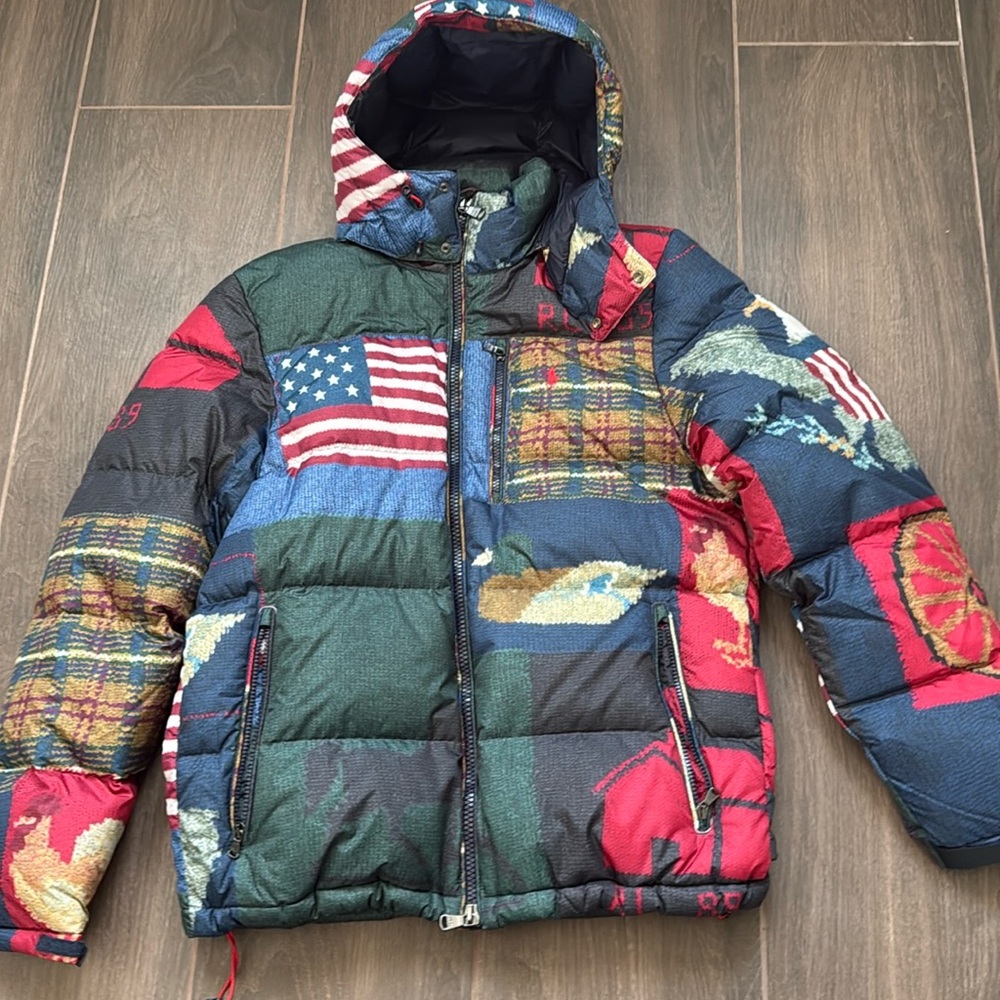 Brand new Polo puffer jacket